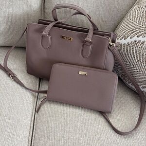 Kate Spade Laurel Way with matching Large wallet